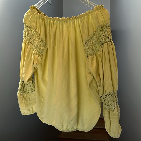 Lucky citron Boho top - Picture 2 of 10